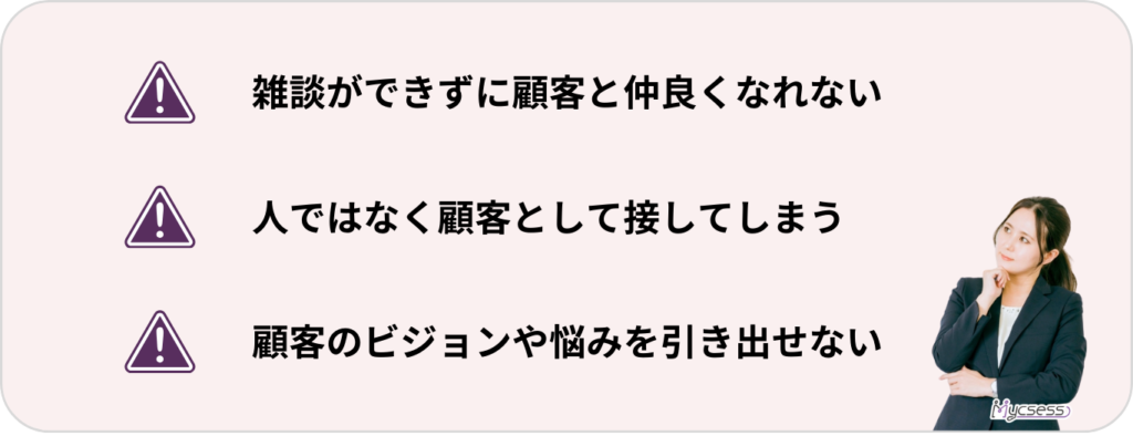 toC営業　失敗　課題