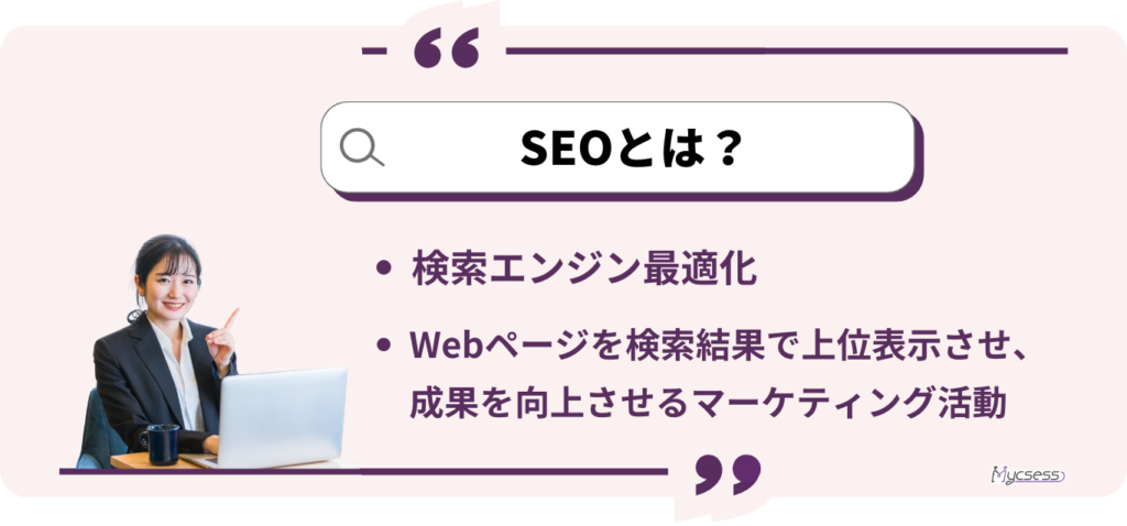 SEOとは　　SEO対策　意味　わかりやすく